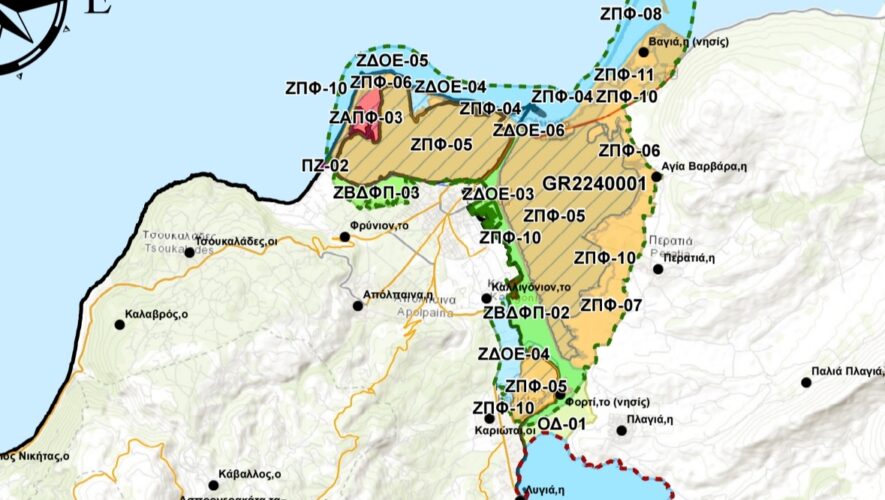 Απάτητη παραλία όλο το Βόρειο Μέτωπο της Λευκάδας